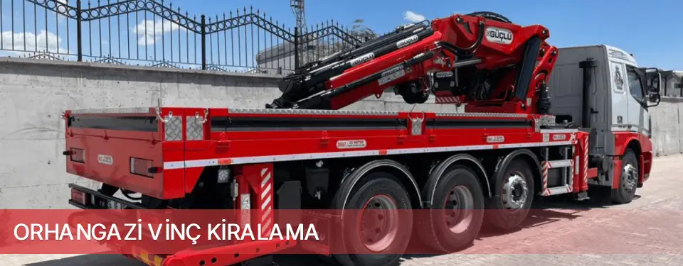 Orhangazi İlçemi Vinç Kiralama